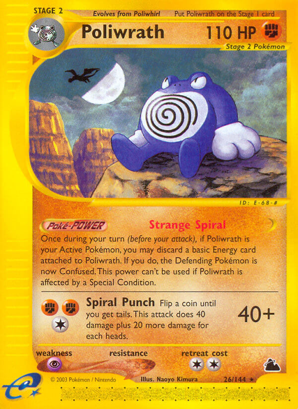 Poliwrath Pokémon card