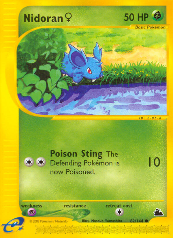 Nidoran♀ Pokémon card