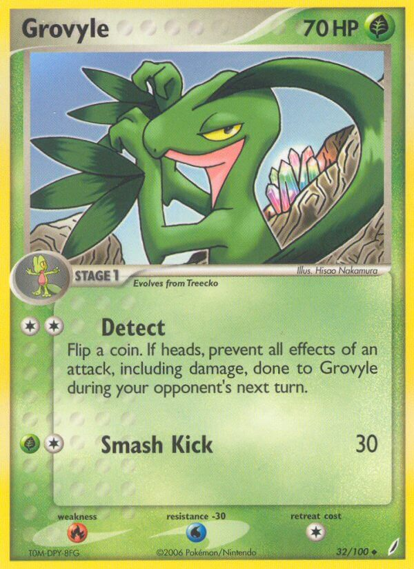 Grovyle Pokémon card