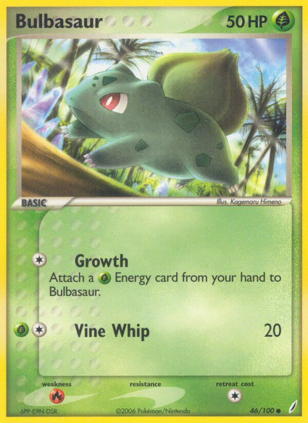Bulbasaur Pokémon card