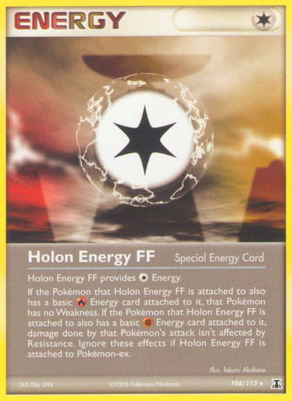 Holon Energy FF Pokémon card
