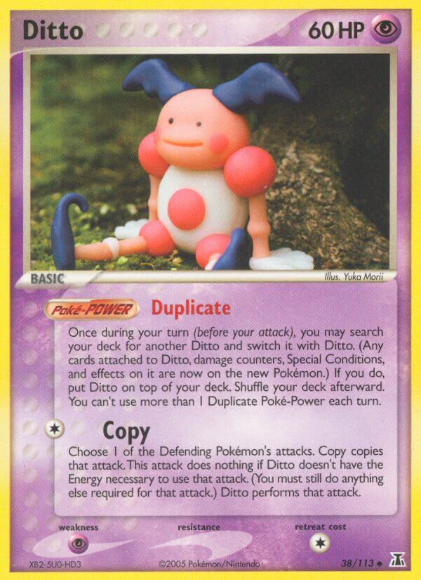 Ditto Pokémon card