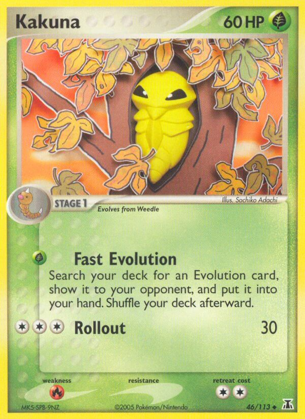 Kakuna Pokémon card