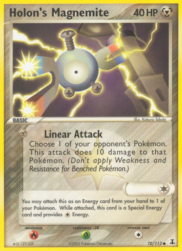 Holon's Magnemite Pokémon card