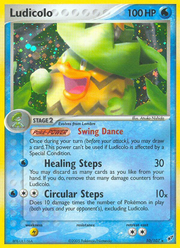 Ludicolo Pokémon card