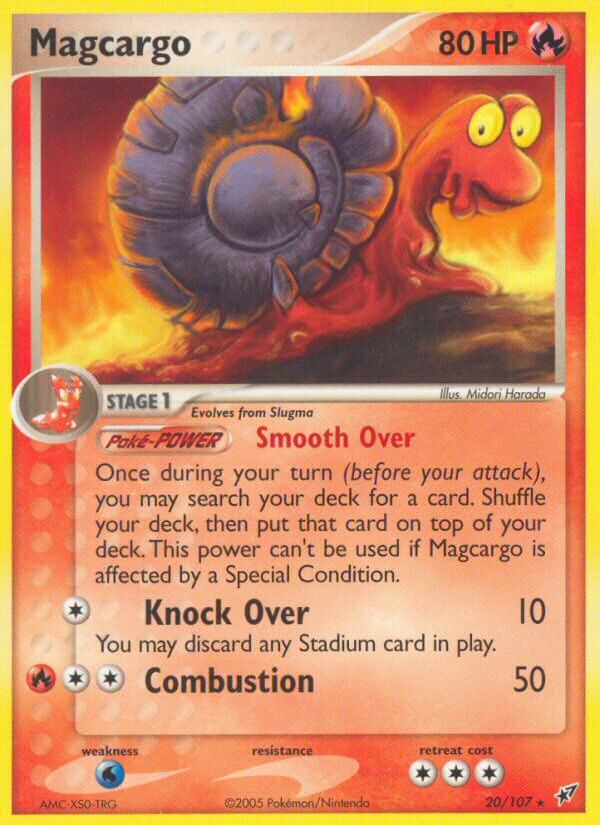 Magcargo Pokémon card