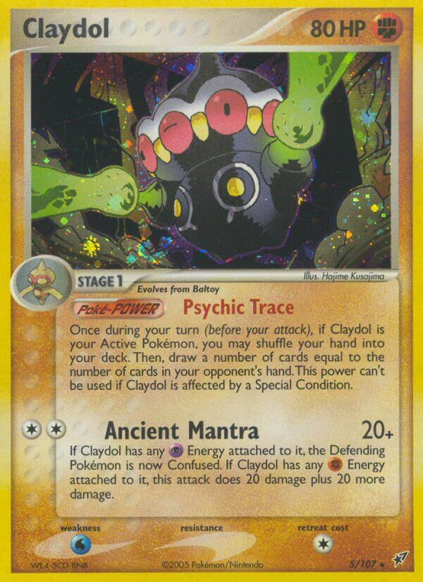 Claydol Pokémon card