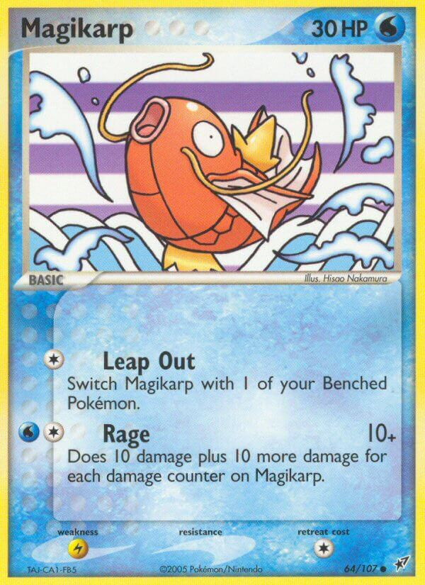 Magikarp Pokémon card