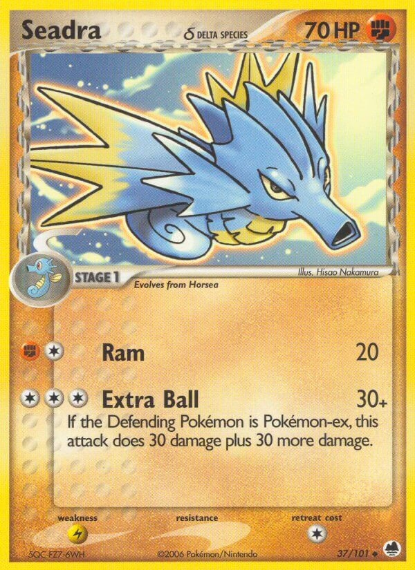 Seadra δ Pokémon card