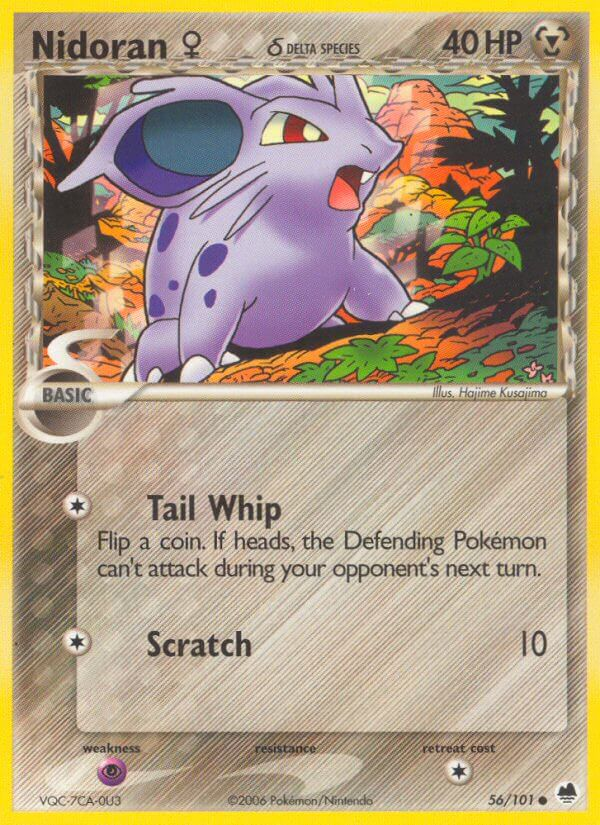 Nidoran♀ δ Pokémon card