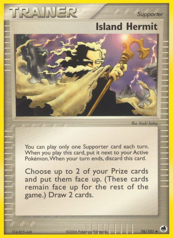 Island Hermit Pokémon card