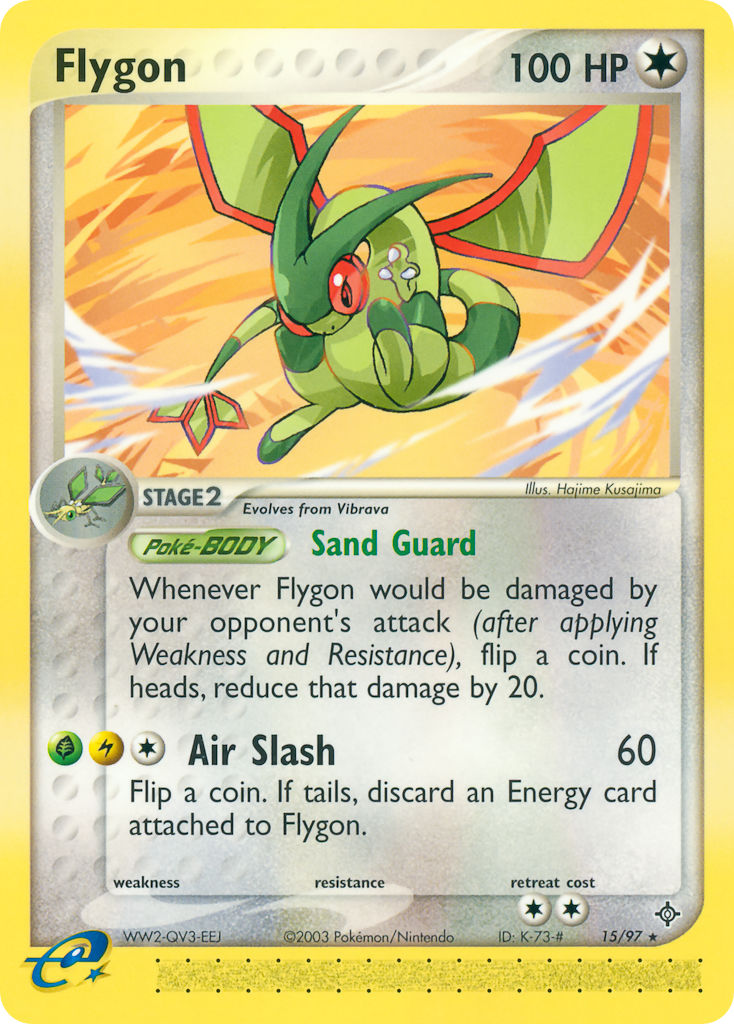 Flygon Pokémon card