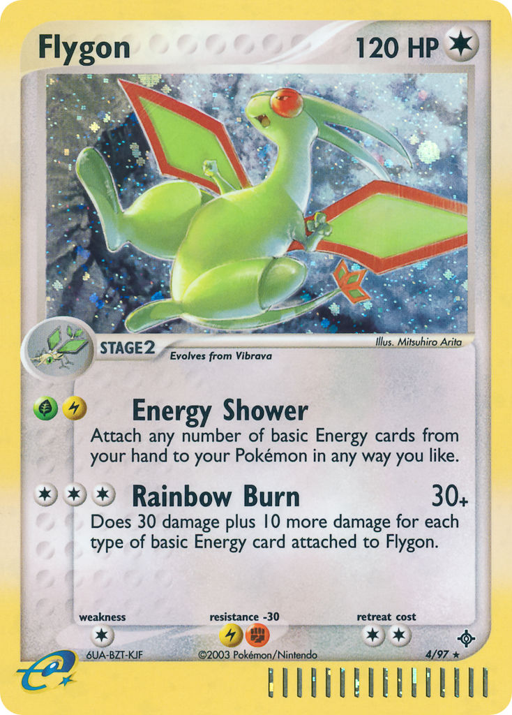 Flygon Pokémon card