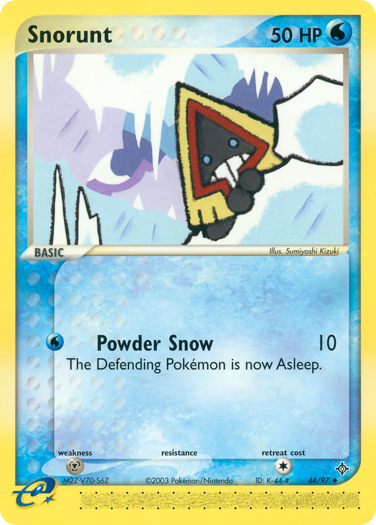 Snorunt Pokémon card