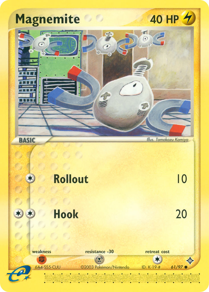 Magnemite Pokémon card