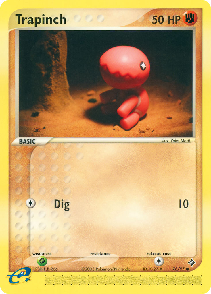 Trapinch Pokémon card