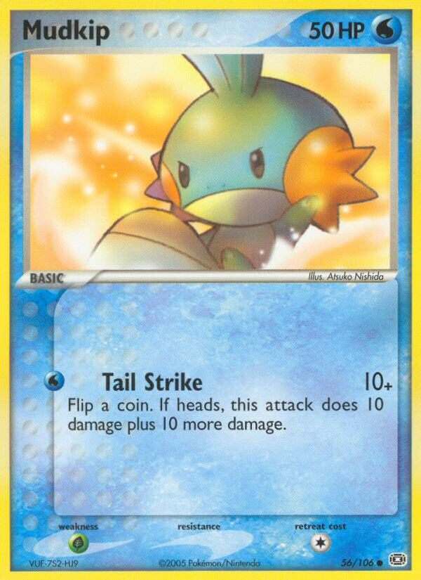 Mudkip Pokémon card