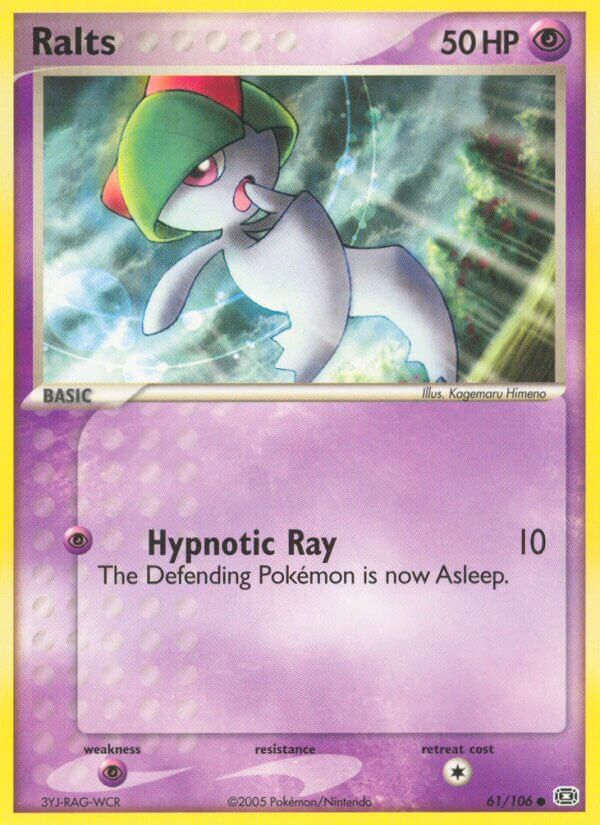 Ralts Pokémon card