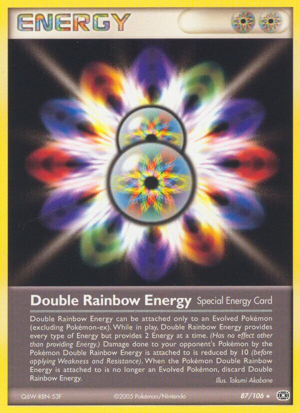 Double Rainbow Energy Pokémon card