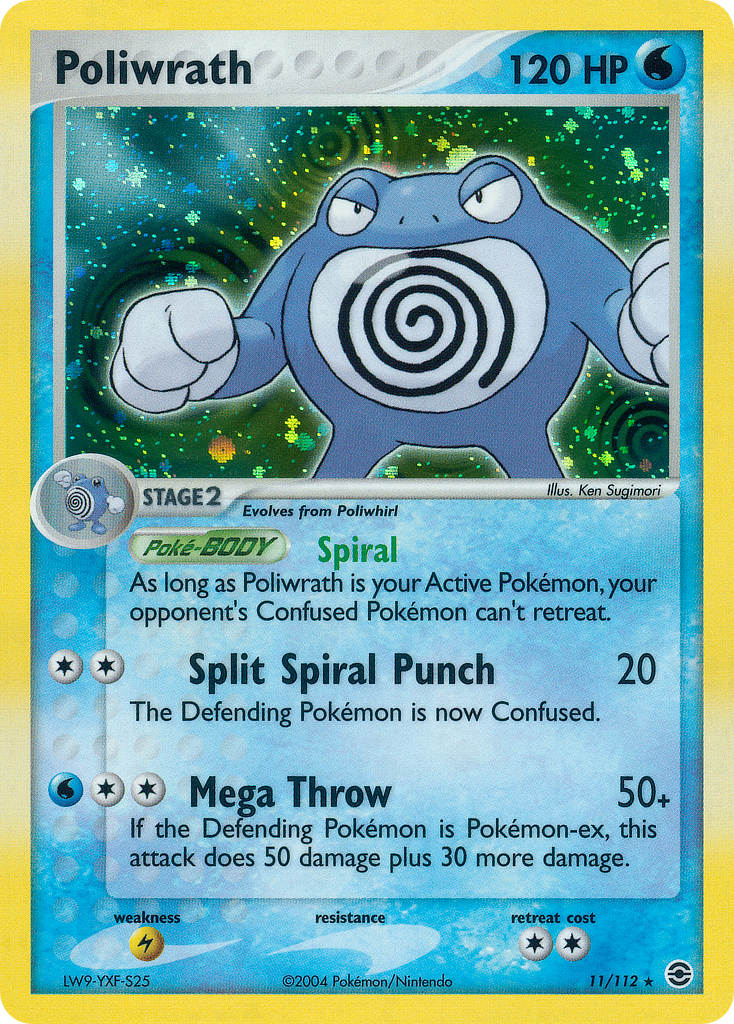Poliwrath Pokémon card