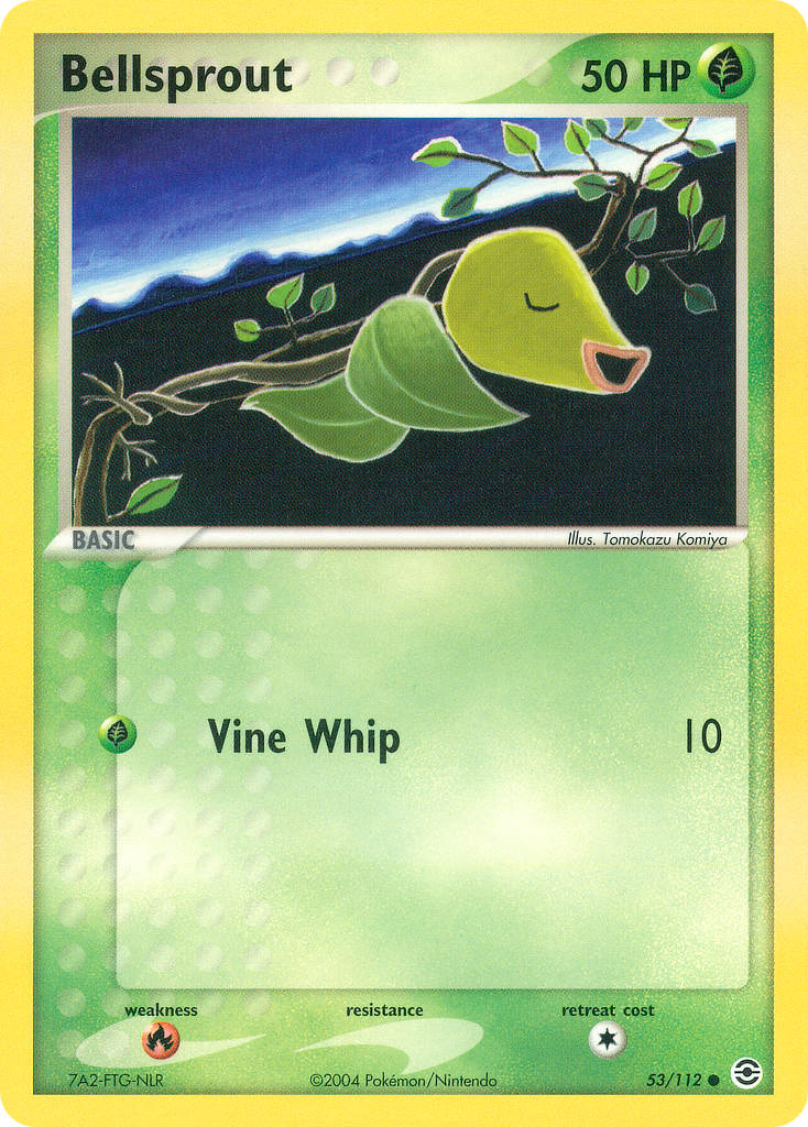 Bellsprout Pokémon card
