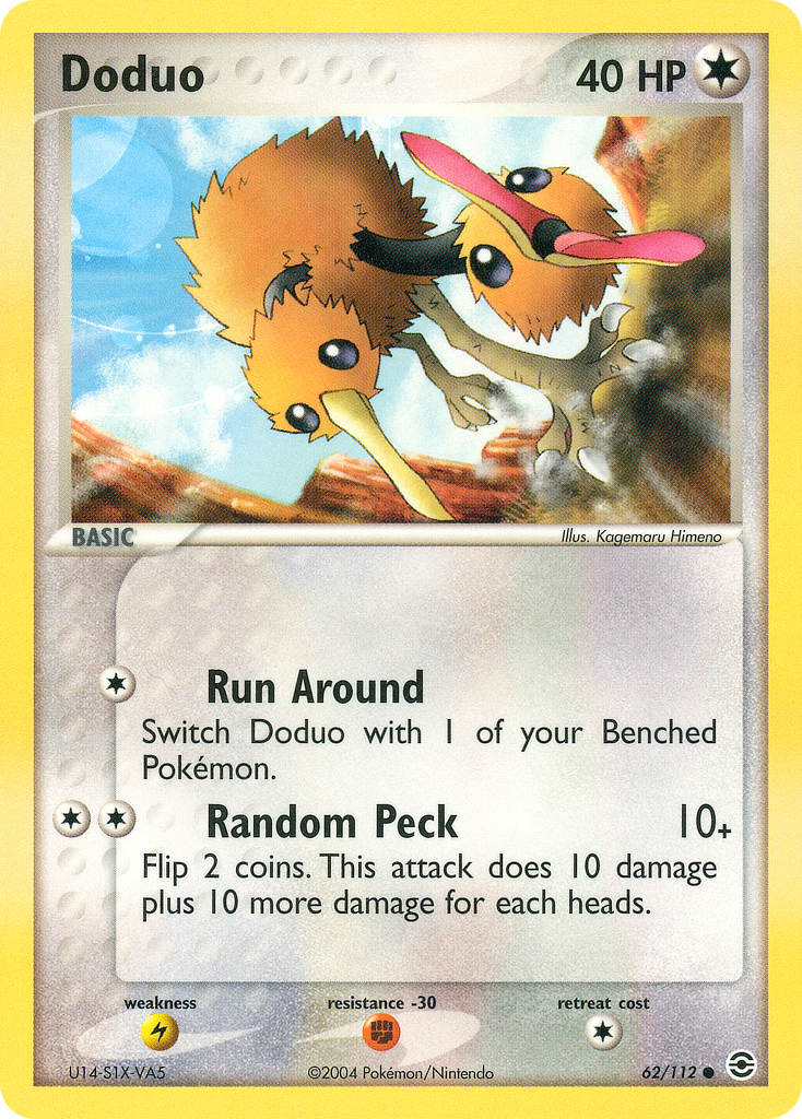 Doduo Pokémon card