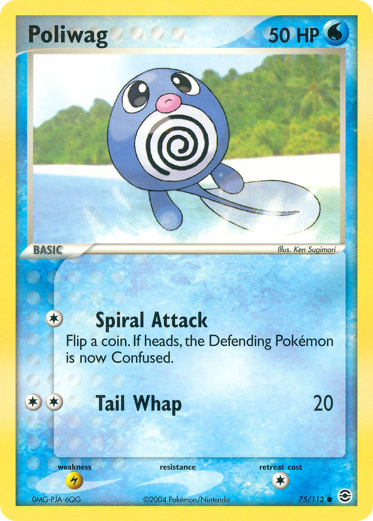 Poliwag Pokémon card