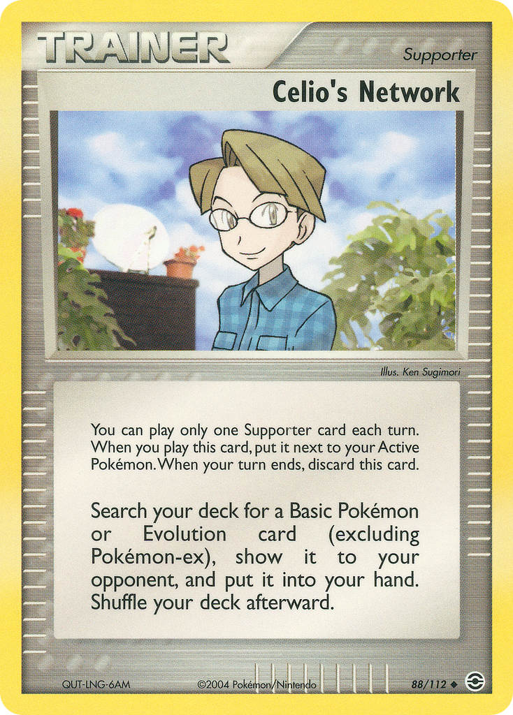 Celio's Network Pokémon card