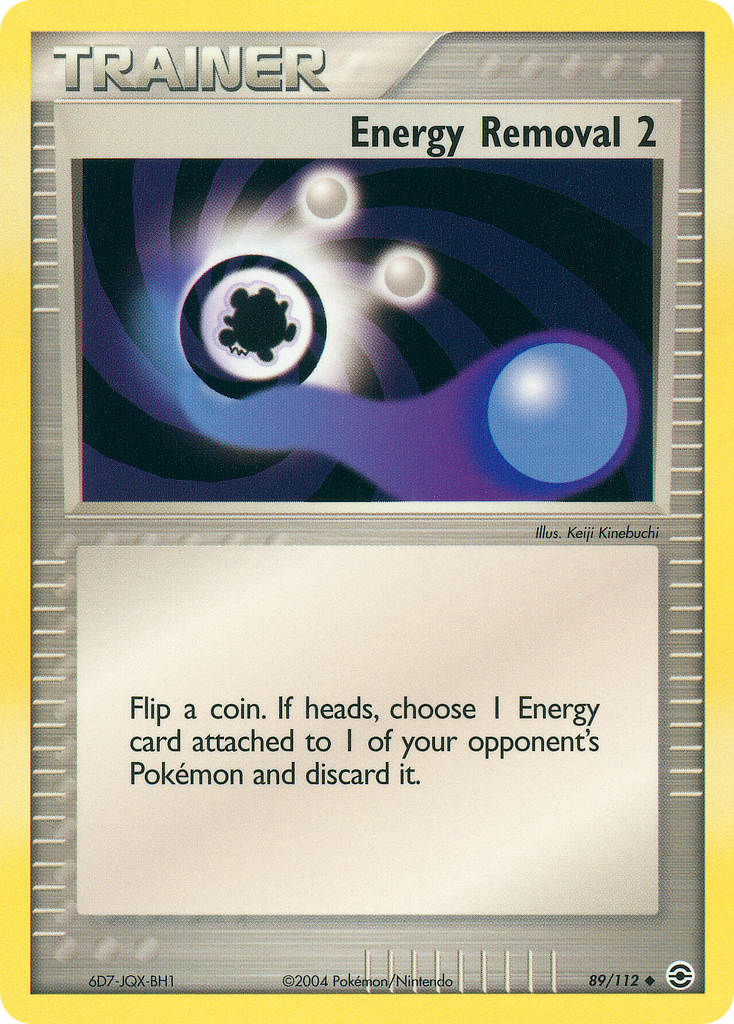 Energy Removal 2 Pokémon card