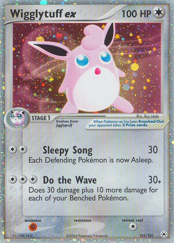 Wigglytuff ex Pokémon card