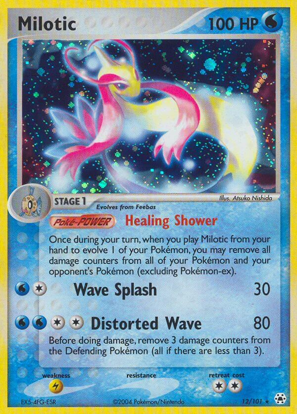 Milotic Pokémon card