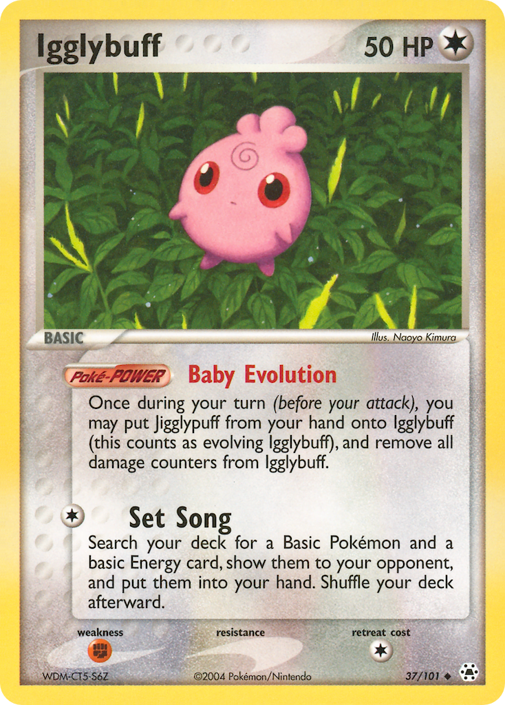 Igglybuff Pokémon card