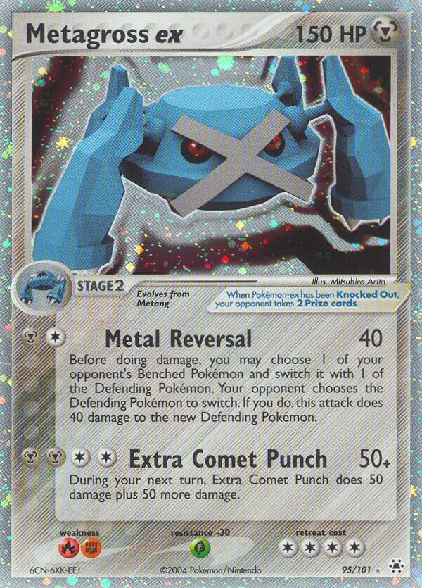 Metagross ex Pokémon card