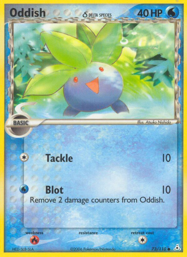 Oddish δ Pokémon card