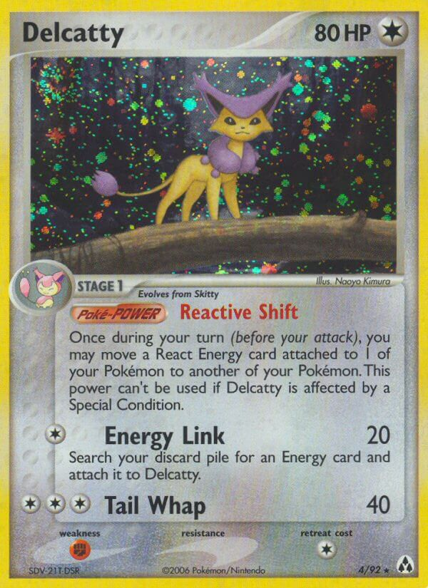 Delcatty Pokémon card