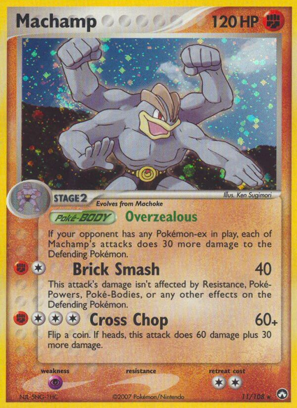 Machamp Pokémon card