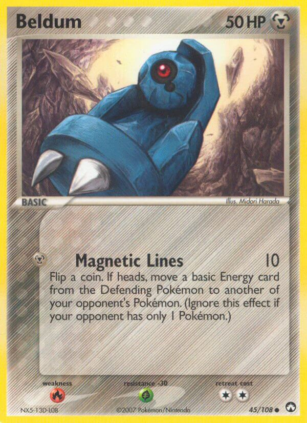 Beldum Pokémon card