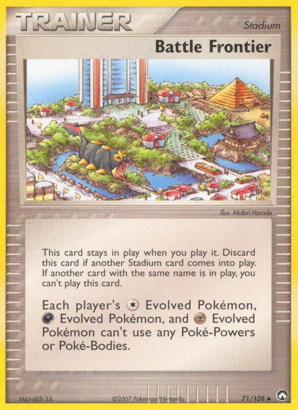 Battle Frontier Pokémon card