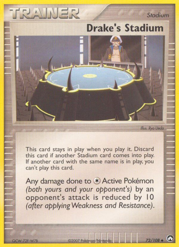 Drake's Stadium Pokémon card
