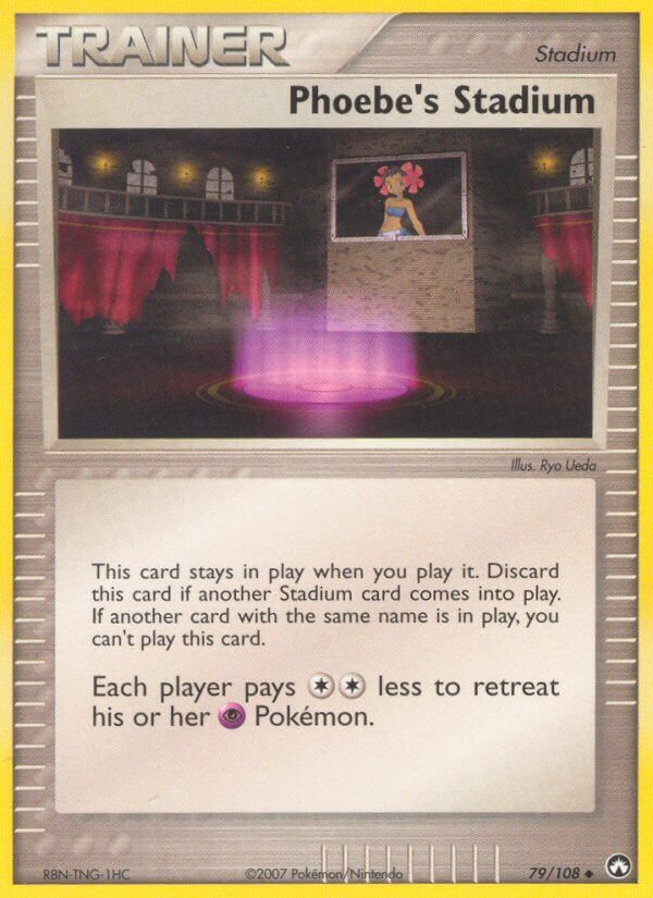 Phoebe's Stadium Pokémon card