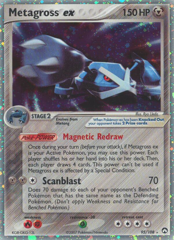 Metagross ex Pokémon card