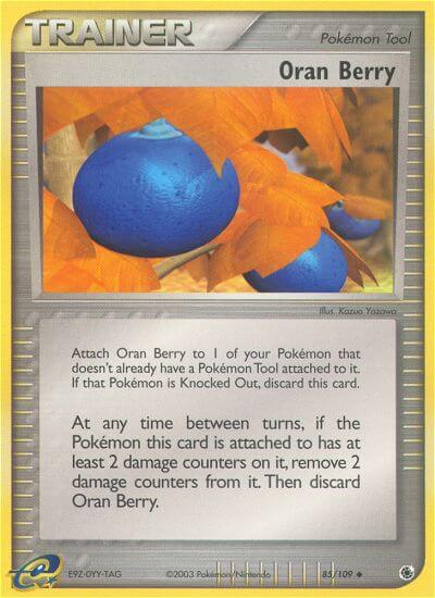 Oran Berry Pokémon card