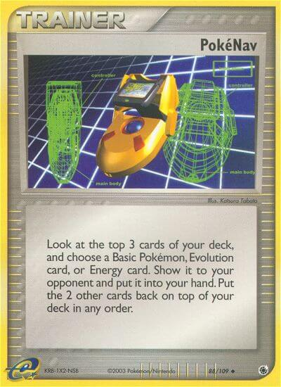 PokéNav Pokémon card