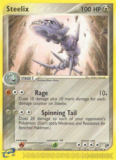 Steelix Pokémon card
