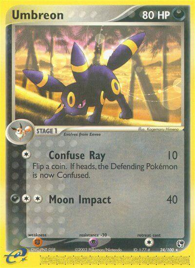 Umbreon Pokémon card