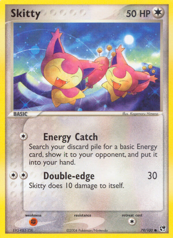 Skitty Pokémon card