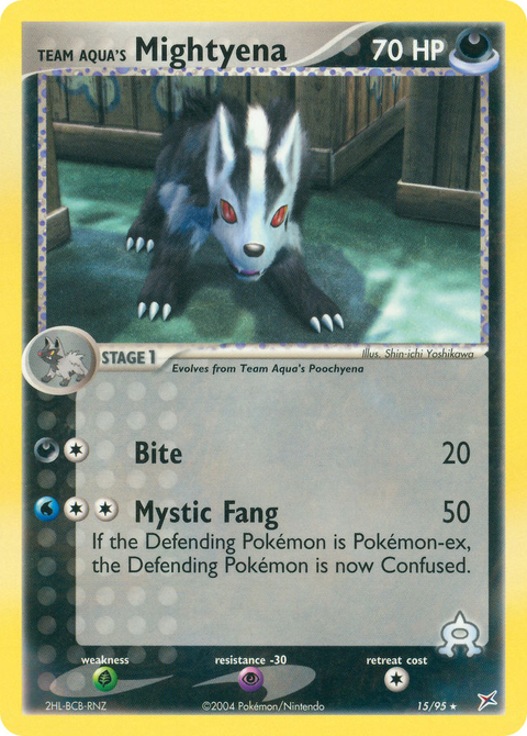 Team Aqua's Mightyena