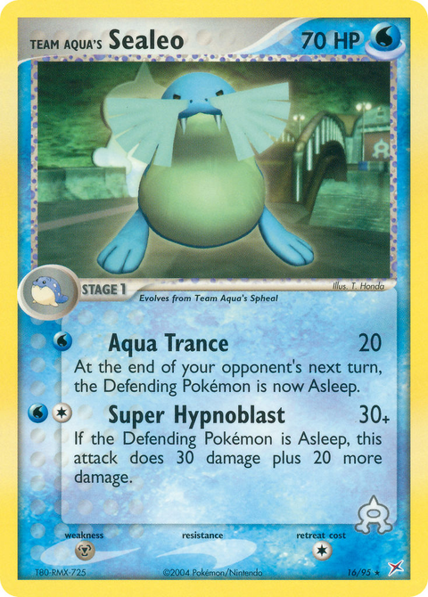 Team Aqua's Sealeo