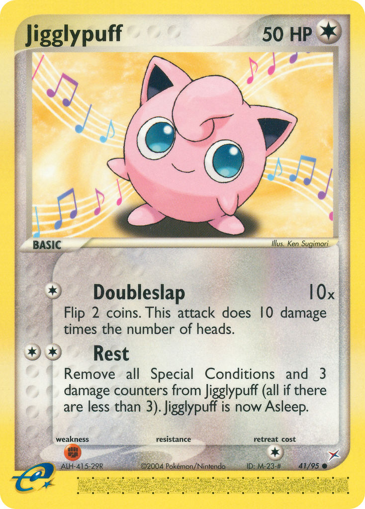 Jigglypuff Pokémon card