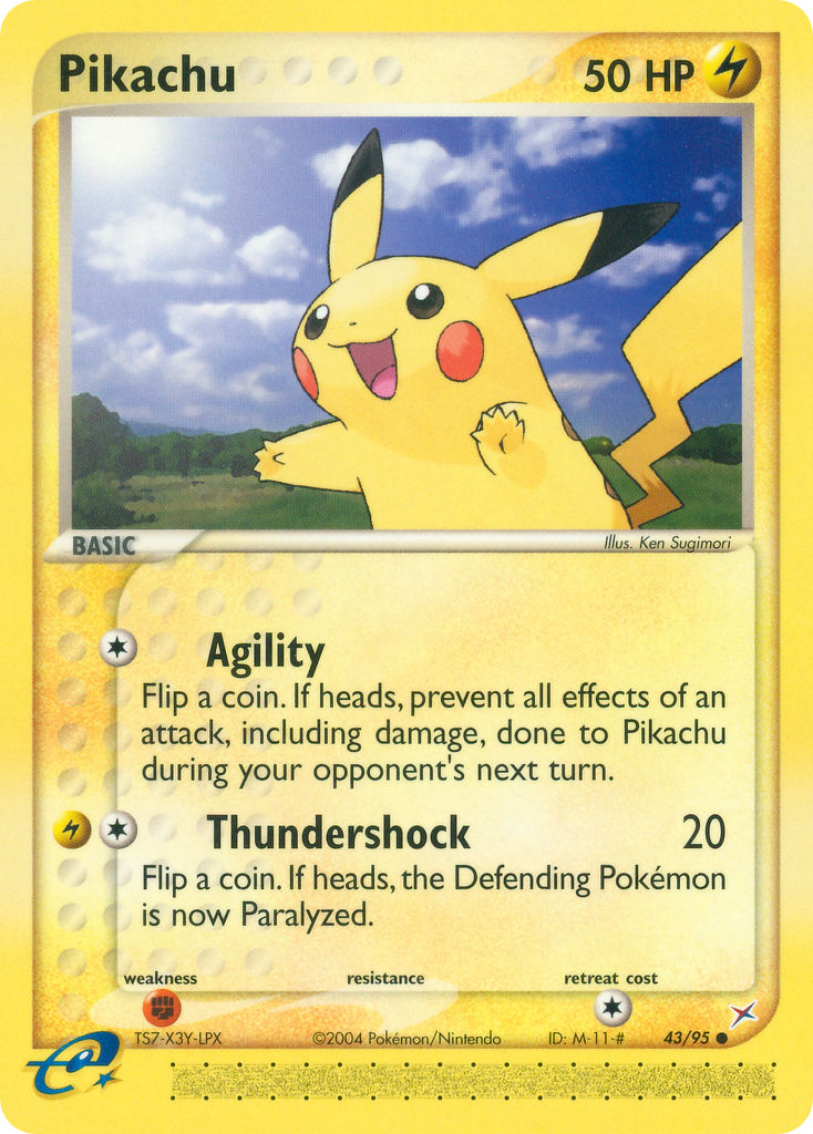 Pikachu Pokémon card